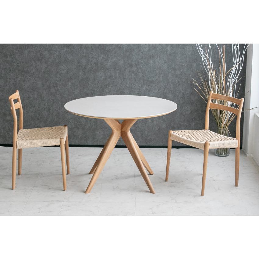展示品■北欧スタイル■モダン■オーク材■ペーパーコード■ダイニングチェア■2脚 ダイニングチェア 2脚セット 北欧 おしゃれ 肘無し 木製 ペーパー