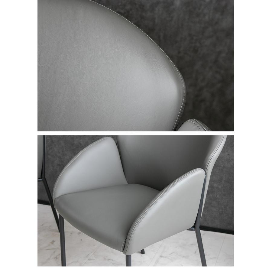 ダイニングチェア 2脚セット 本革 レザーチェア おしゃれ ダイニング