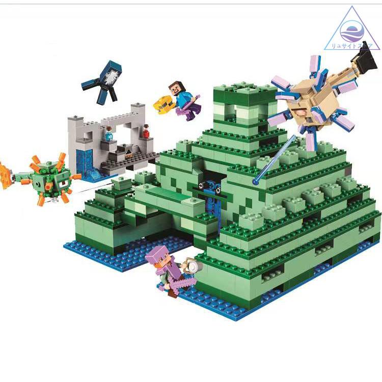 レゴ 交換 マインクラフト 海底神殿 ガーディアン エルダーガーディアンとの戦い Mainkurafuto1 リュサイトストア 通販 Yahoo ショッピング
