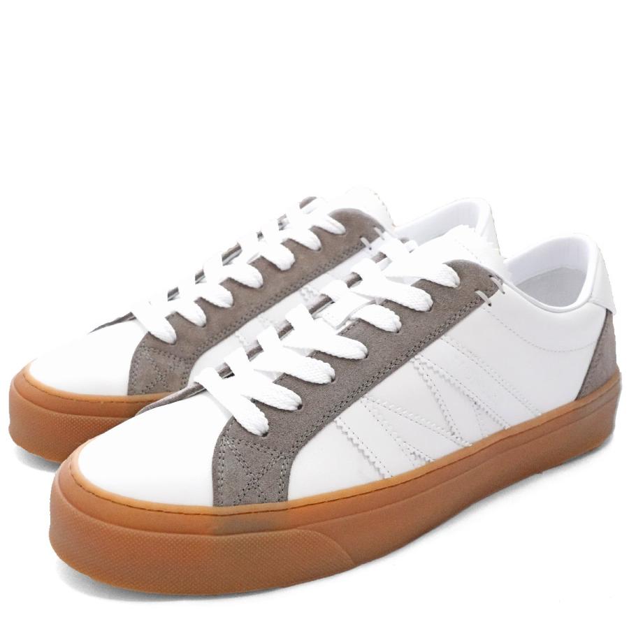 MONCLER 2025 モンクレール スニーカー ロゴ レザー MONACO2