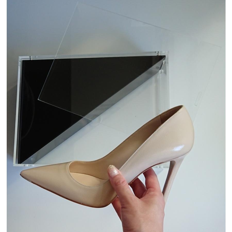 Lust　Case魅せる靴ケース　黒　 靴　収納　コレクションケース　シューズボックス　クリア　おしゃれ　靴入れ　靴箱　靴収納　ラグジュアリー　モダン |  | 03