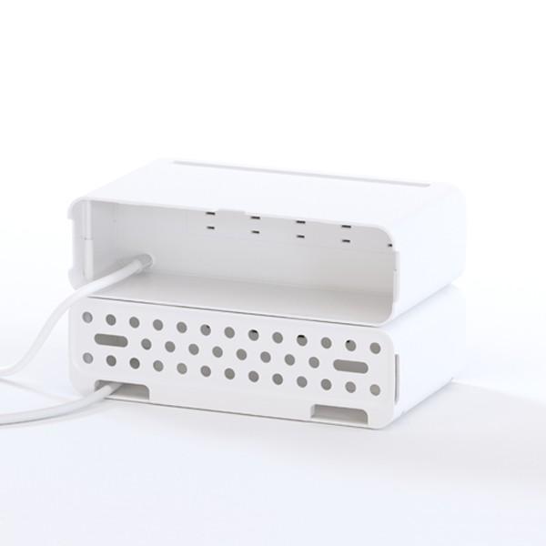 ablue　ボックスタップ　BOXTAP　収納型　電源タップ　AB520　USBポート有り｜luster-online｜02