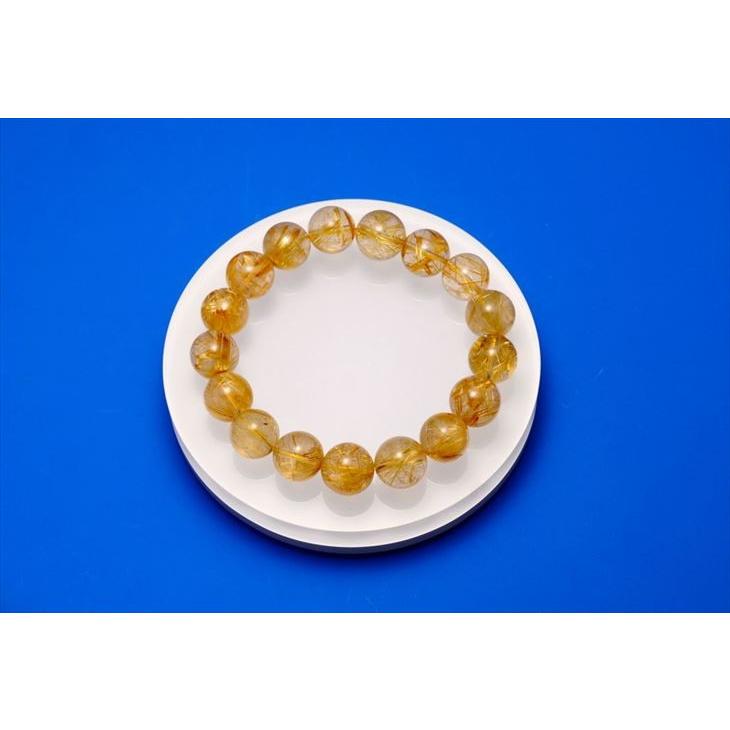 ルチルクォーツ ブレスレット 13mm パワーストーン 天然石 : LUSTER 
