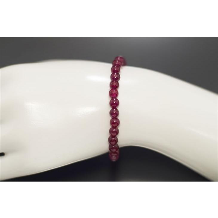 ルビー 6mm ブレスレット パワーストーン 天然石 : LUSTER STONE