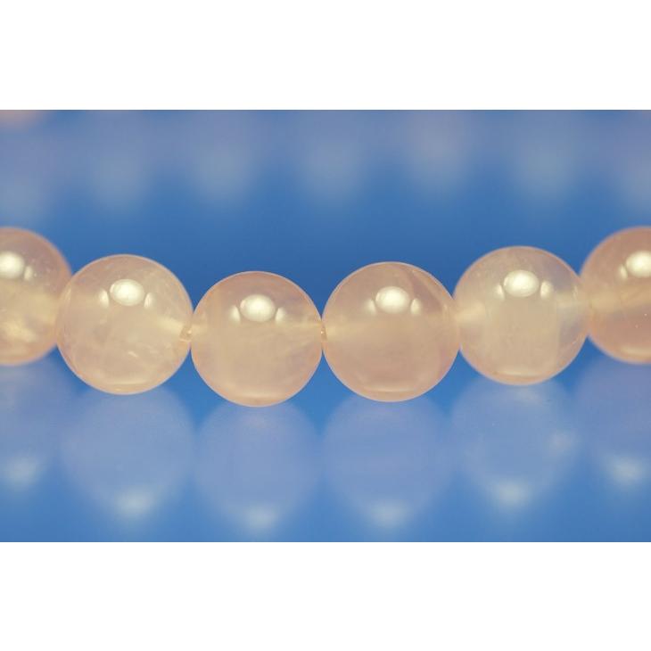 ディープカラーローズクォーツ 8mm ブレスレット 天然石