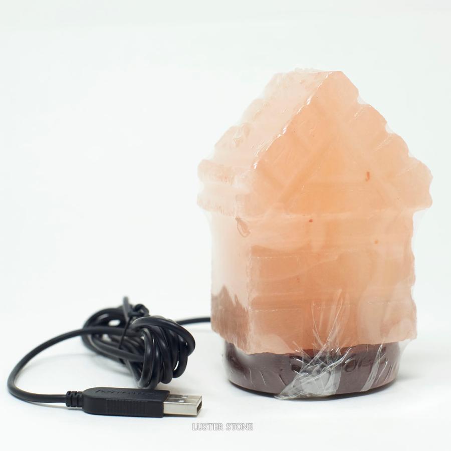 岩塩ランプ ピラミッド型 ソルトランプ 岩塩 ヒマラヤ岩塩 プレゼント