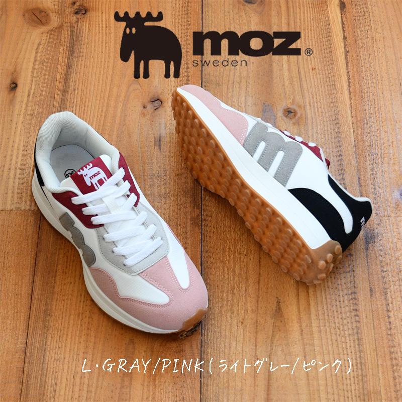 moz（モズ） moz 1327 マルチカラースニーカー レディース 22.5cm-25.0
