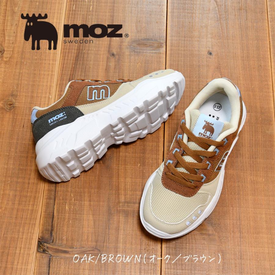 moz（モズ） moz 1331 配色ダッドスニーカー カジュアル レースアップ