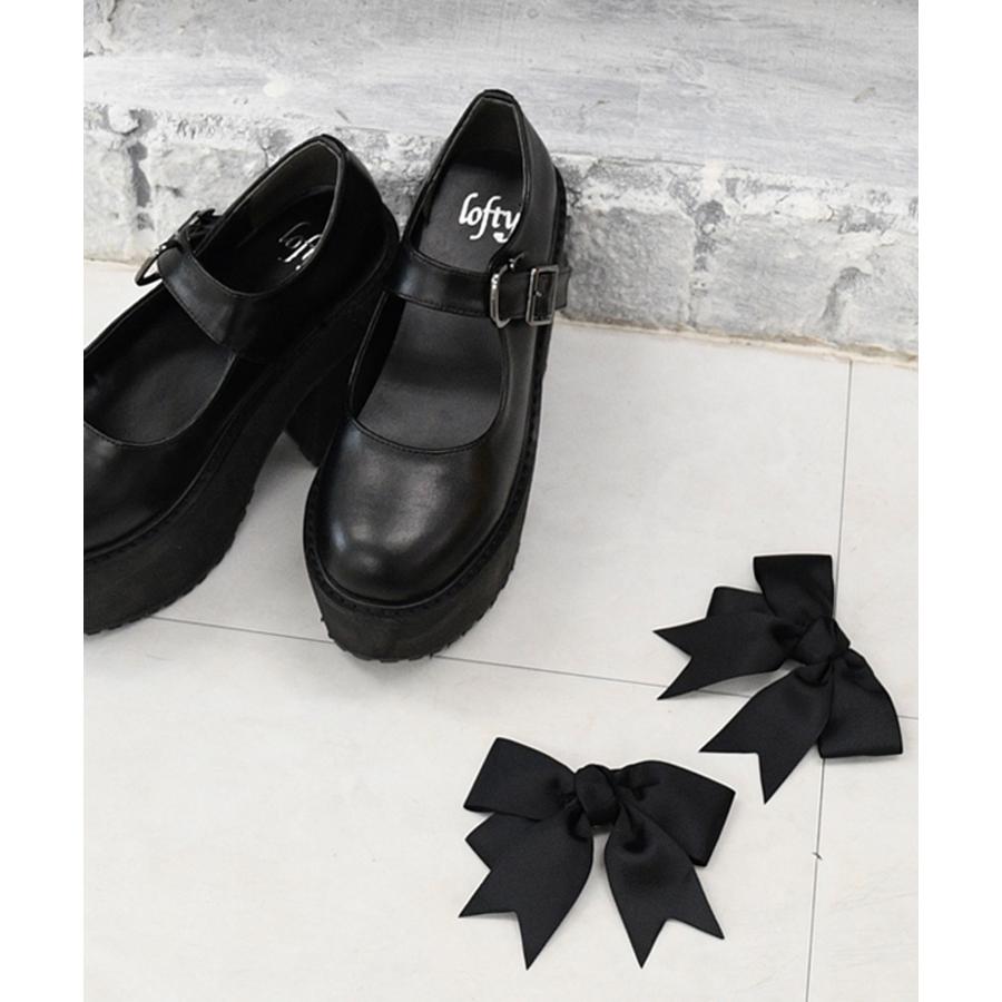 Lovilyn ラヴィリン　厚底リボンレースストラップパンプス Lovilyn（ラヴィリン）の「厚底リボンレースストラップパンプス