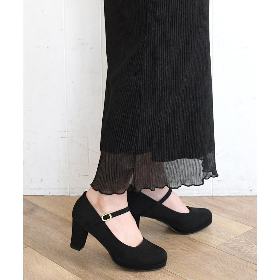 lus. lus.2282 ストラップ付パンプス 厚底 ヒール7cm 歩きやすい lus. lus.2282 ストラップ付パンプス 厚底 ヒール7cm 歩きやすい