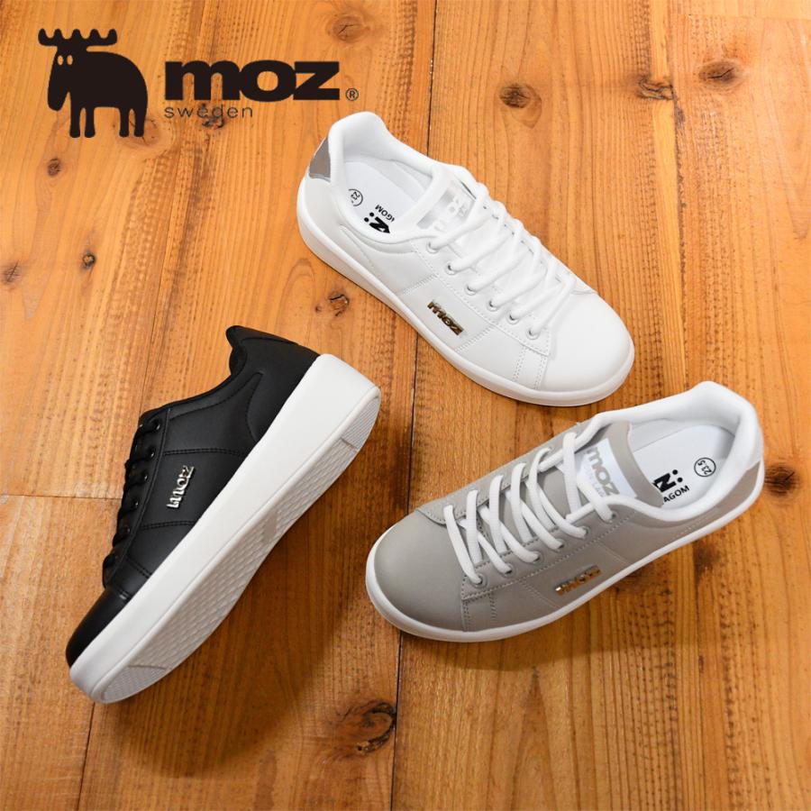 moz（モズ） moz 2961 快適軽量コートスニーカー レディース シンプル