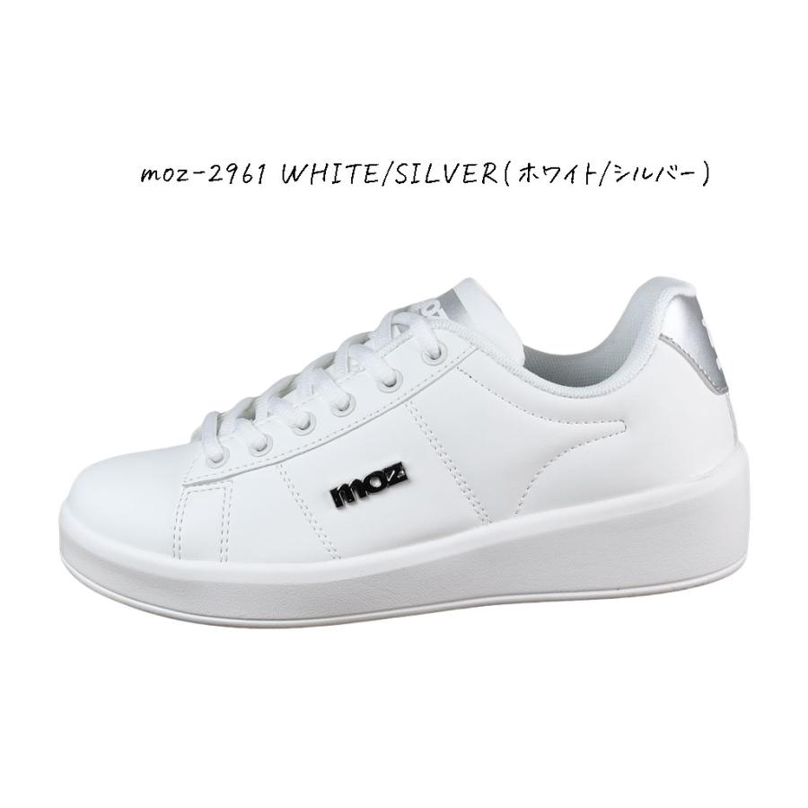 moz（モズ） moz 2961 快適軽量コートスニーカー レディース シンプル