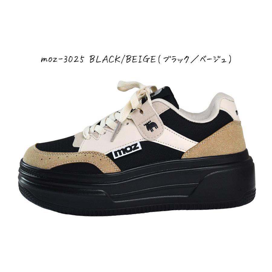 もも moz（モズ） moz 3025 【人気！厚底スニーカーの新作登場