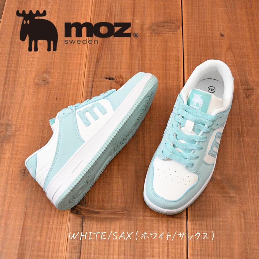 moz（モズ） moz 833 配色コートスニーカー レディース 22.5cm-25.0cm