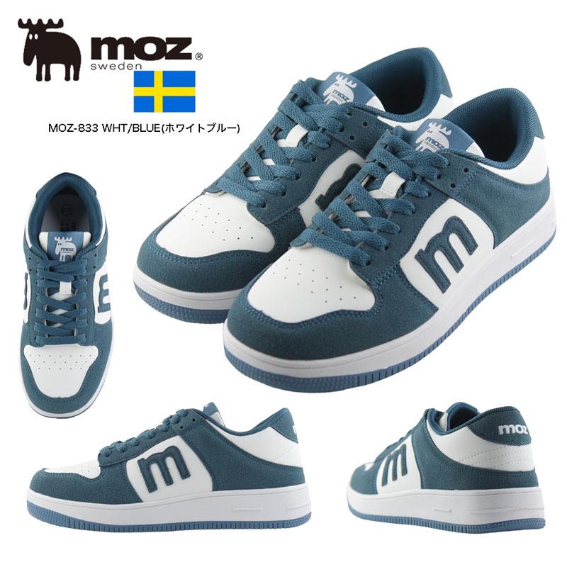 moz（モズ） moz 833 【26秋冬新色登場！】配色コートスニーカー