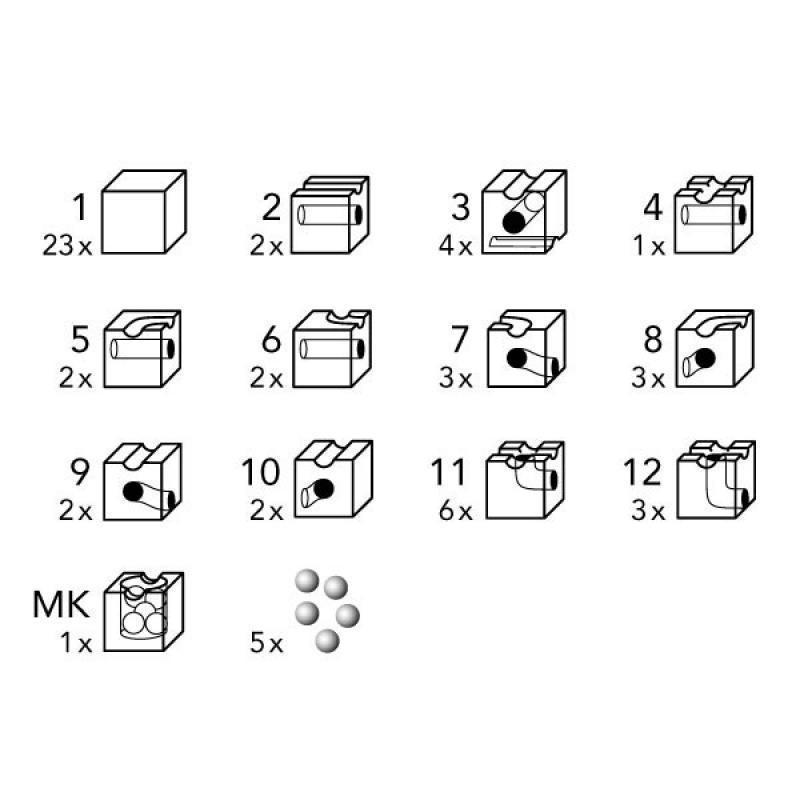 CUBORO キュボロ スタンダード 木製立体パズル 知育玩具 木製立体