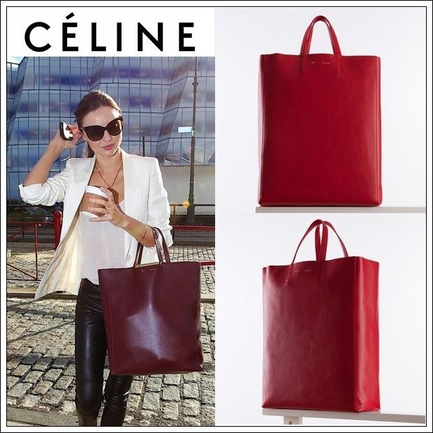 celine　セリーヌ　Cabas vertical　ルージュ　即日発送｜lustyle