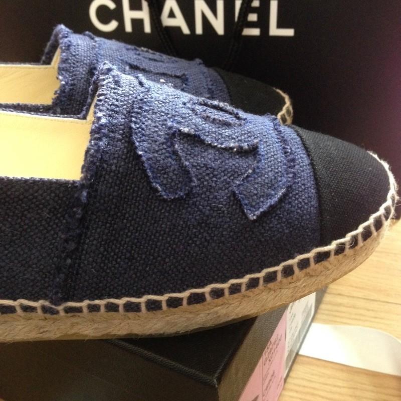 CHANEL　　エスパドリーユ　ネイビー　人気　即日発送 | CHANEL | 02