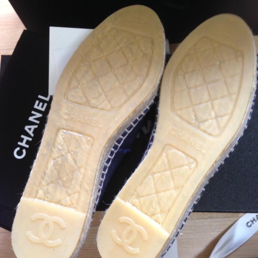 CHANEL　　エスパドリーユ　ネイビー　人気　即日発送 | CHANEL | 03