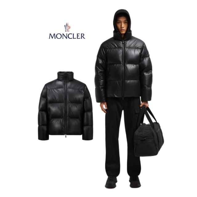 MONCLER メンズ ダウンジャケット モンクレール Ligont Leather MONCLER メンズ ダウンジャケット モンクレール Ligont Leather