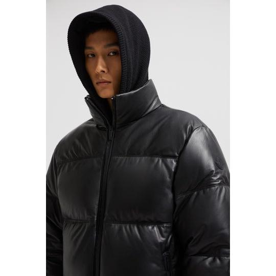 MONCLER メンズ ダウンジャケット モンクレール Ligont Leather MONCLER メンズ ダウンジャケット モンクレール Ligont Leather