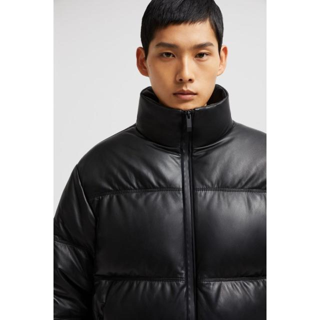 MONCLER メンズ ダウンジャケット モンクレール Ligont Leather MONCLER メンズ ダウンジャケット モンクレール Ligont Leather