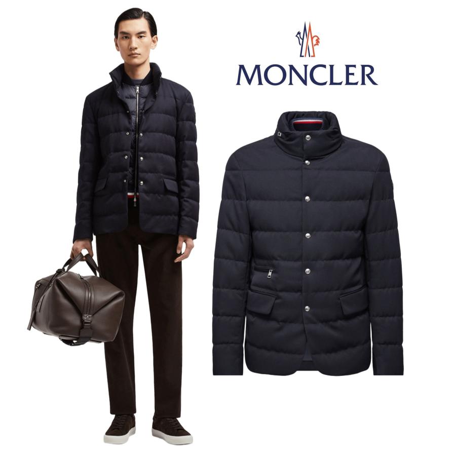MONCLER（モンクレール） メンズ ダウンジャケット Bess Hooded Wool 