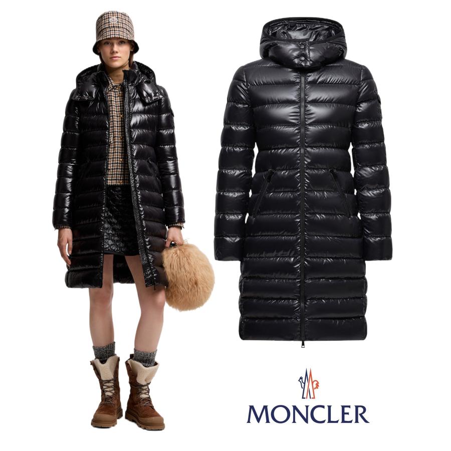 モンクレール　ダウンコート　ロング　ブラック　MOKA レディース MONCLER（モンクレール） Moka ダウンコート ジャケット レディース