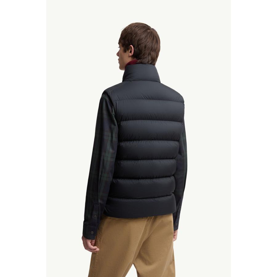 【週末価格】MONCLER モンクレールtibb gilet ダウン サイズ0 ブルー Tibbベスト : ジレ 向けの メンズ | モンクレール