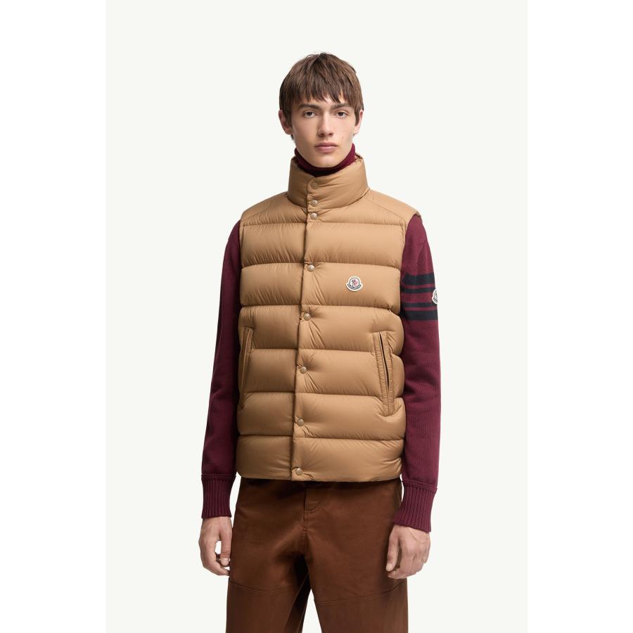 値下げ！【美品】 MONCLER モンクレール TIBジレ サイズ1 メンズ MONCLER（モンクレール） メンズ ダウンジャケット Tibb Down Gilet