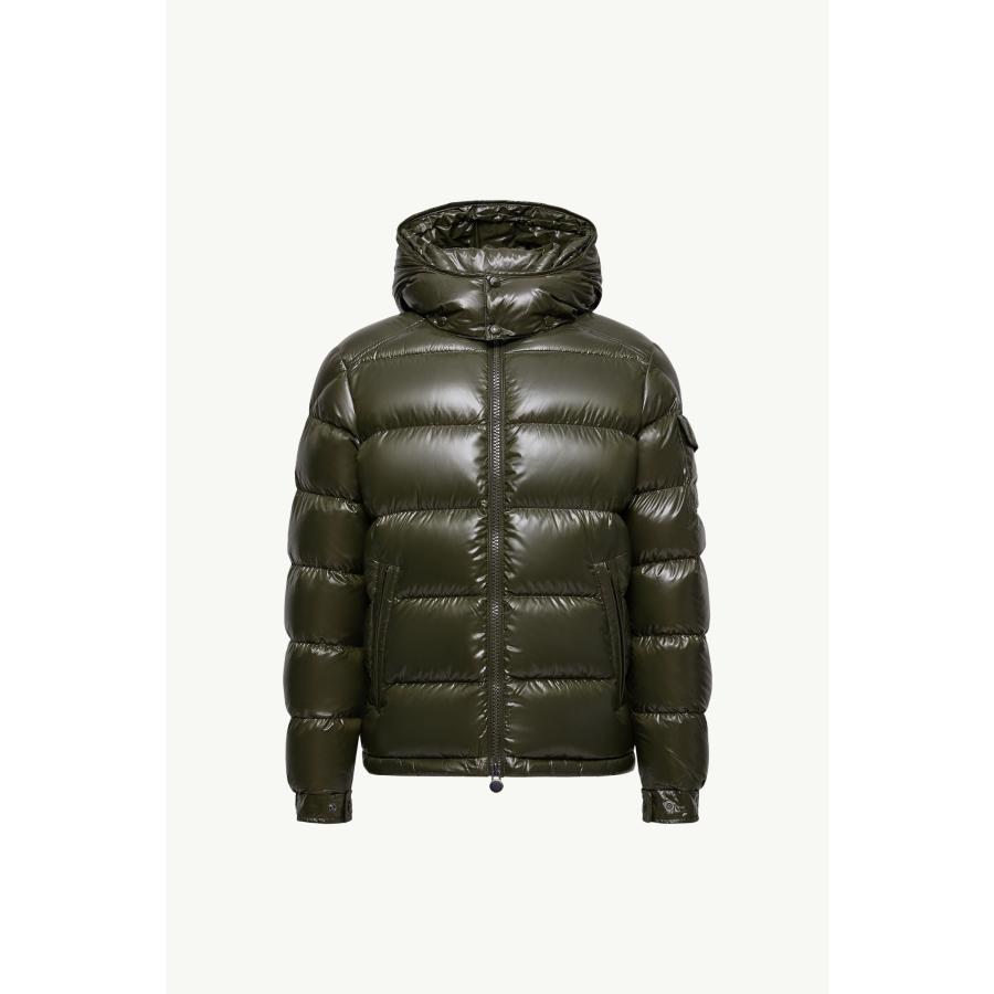 MONCLER MAYA ダウンジャケット Black Moncler Maya Hooded Short Down Jacket - Short Down Jackets