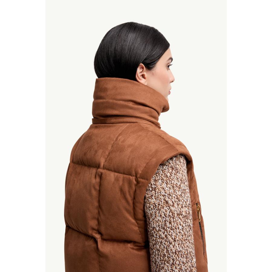 レディース ダウンジャケット MONCLER モンクレール Paterne 2-in-1 Hooded Short Down Jacketの画像