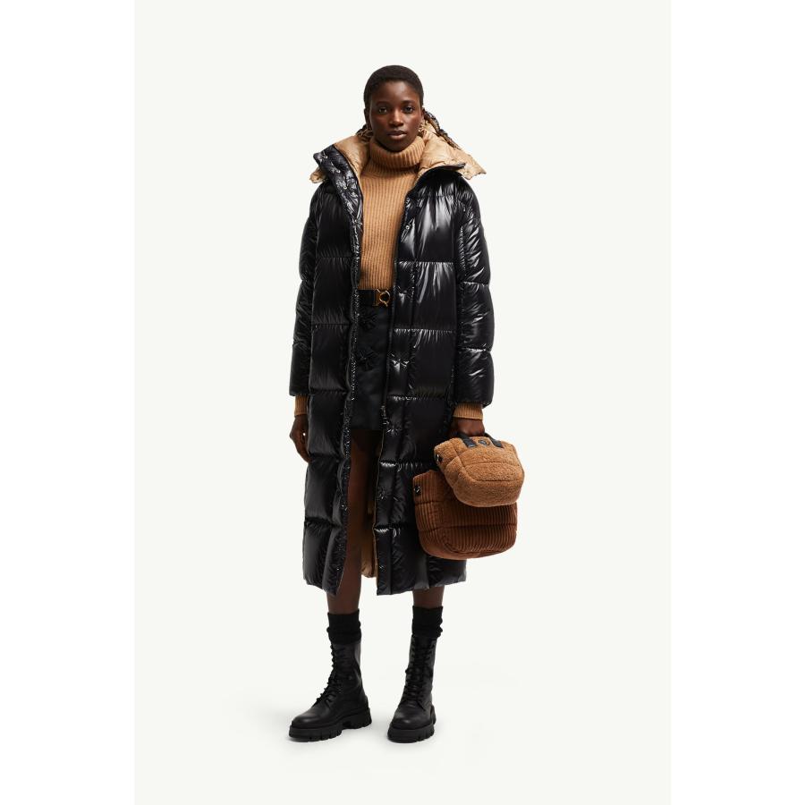 レディース ダウンジャケット MONCLER モンクレール Parnaiba Hooded Long Down Jacketの画像