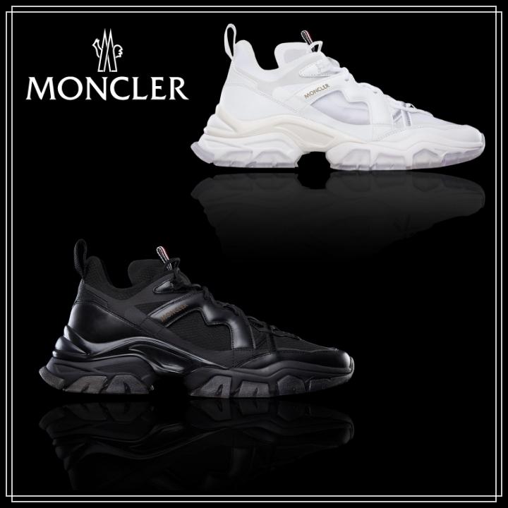 MONCLER モンクレール LEAVE NO TRACE レザースニーカー MONCLER モンクレール LEAVE NO TRACE レザースニーカー