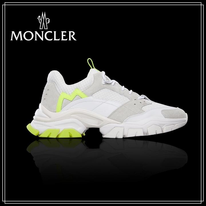 MONCLER モンクレール LEAVE NO TRACE レザースニーカー MONCLER モンクレール LEAVE NO TRACE レザースニーカー