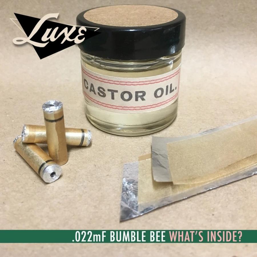 Luxe 0.022μF Bumblebeeレプリカコンデンサ バルク : ルシアーオブ