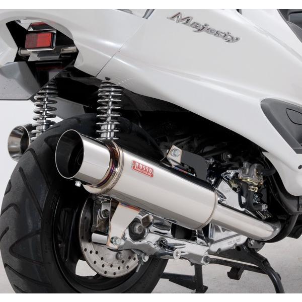 マジェスティ ROSSO マジェスティC バイクマフラー BA-SG03J 2002年