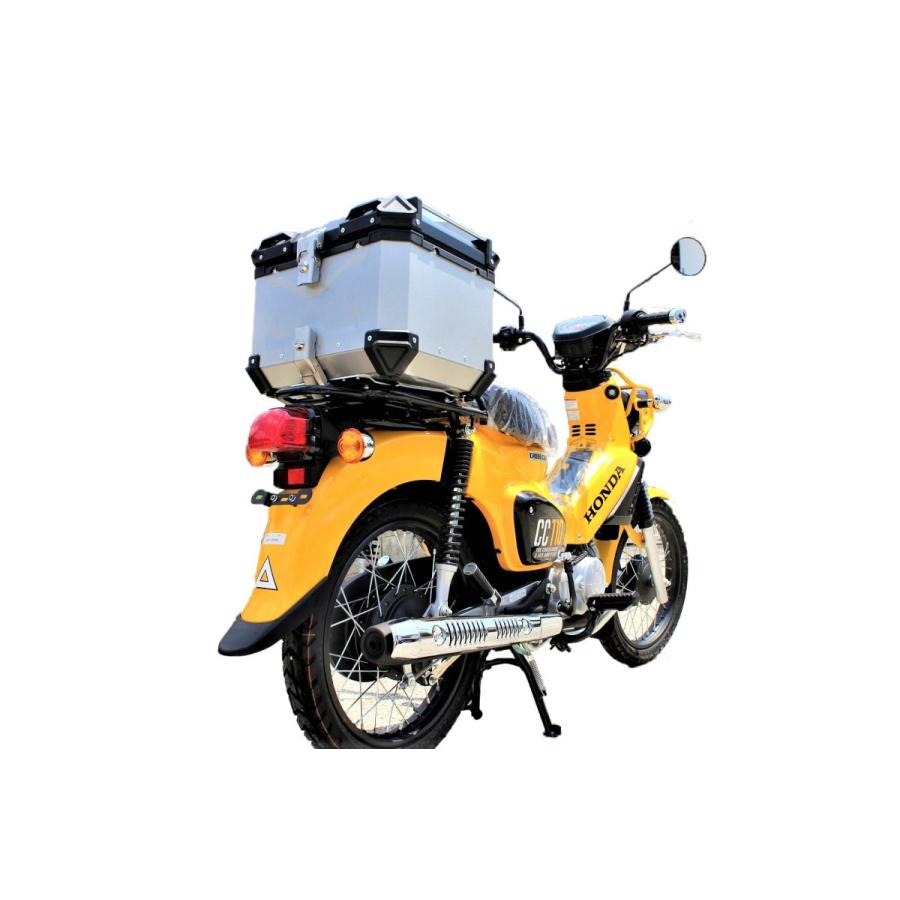 リアボックス トップケース クロスカブ110 JA45 アルミ製 45L カスタム