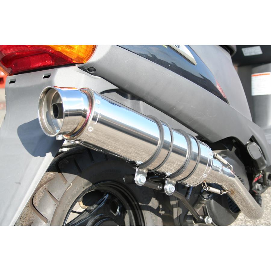 アドレス アドレスV125G バイクマフラー EBJ-CF4EA O2センサー車 アドレス アドレスV125G バイクマフラー EBJ-CF4EA O2センサー車