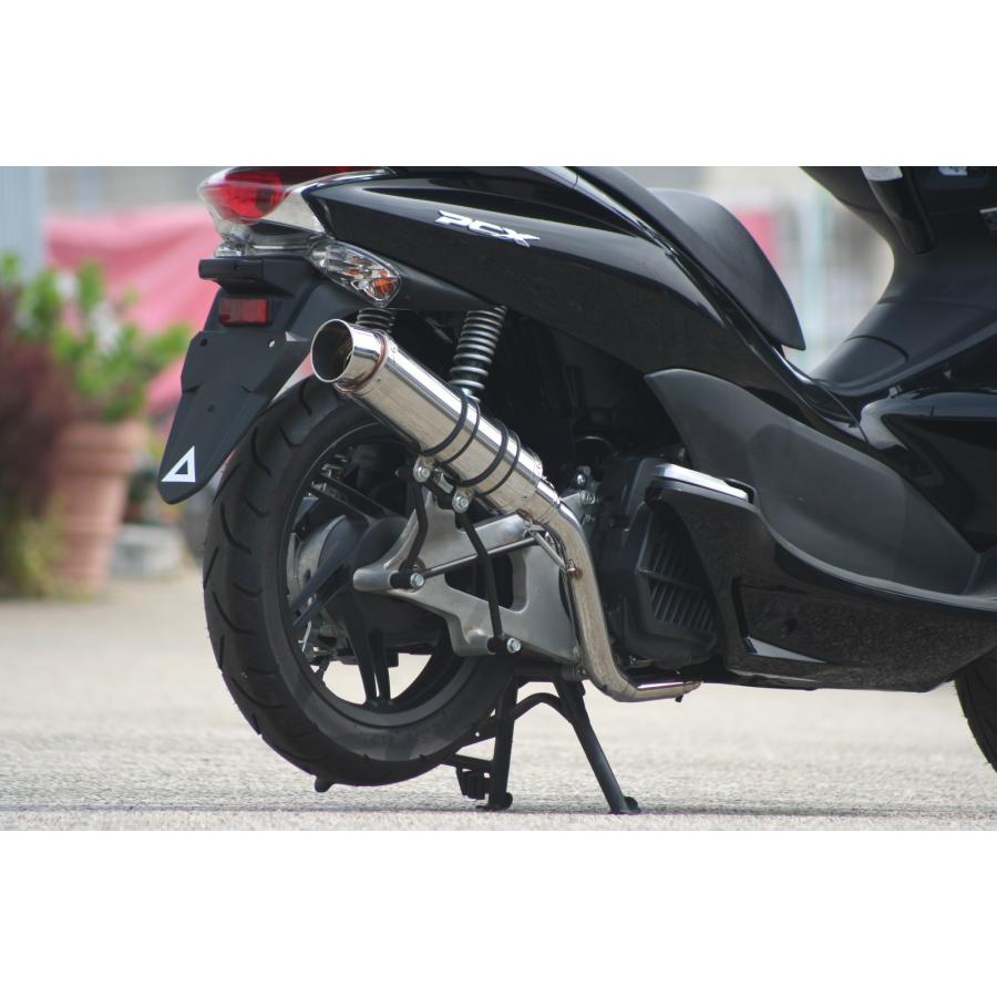 ホンダ PCX125 PCX150 バイクマフラー EBJ-JF56 EBJ-JF28後期 ホンダ PCX125 PCX150 バイクマフラー EBJ-JF56 EBJ-JF28後期