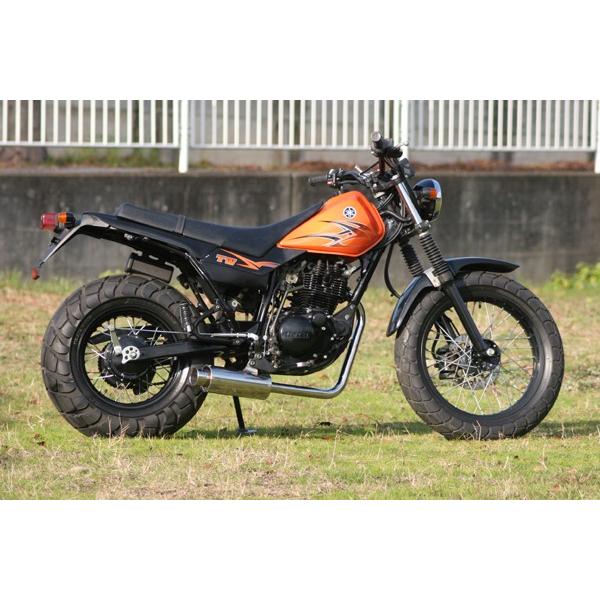 YAMAHA TW200 TW225 バイクマフラー BA-DGO7J BA-DG09J 2000年 YAMAHA TW200 TW225 バイクマフラー BA-DGO7J BA-DG09J 2000年