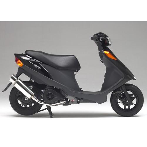 Realize アドレスV125 バイクマフラー BC-CF46A 2005年〜2008年モデル対応 Reckless レクレス ステンレス マフラー リアライズ スズキ カスタム ADDRESS