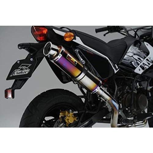 お値下げ中　Realize ステンレス マフラー グラデーション　ksr110 Realize KSR110 バイクマフラー KL-110DDF 2013年モデル対応 EMPLESS