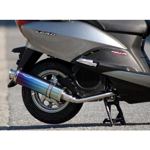 ホンダ Realize リード110 バイクマフラー EBJ-JF19 22Racing Ti ホンダ Realize リード110 バイクマフラー EBJ-JF19 22Racing Ti