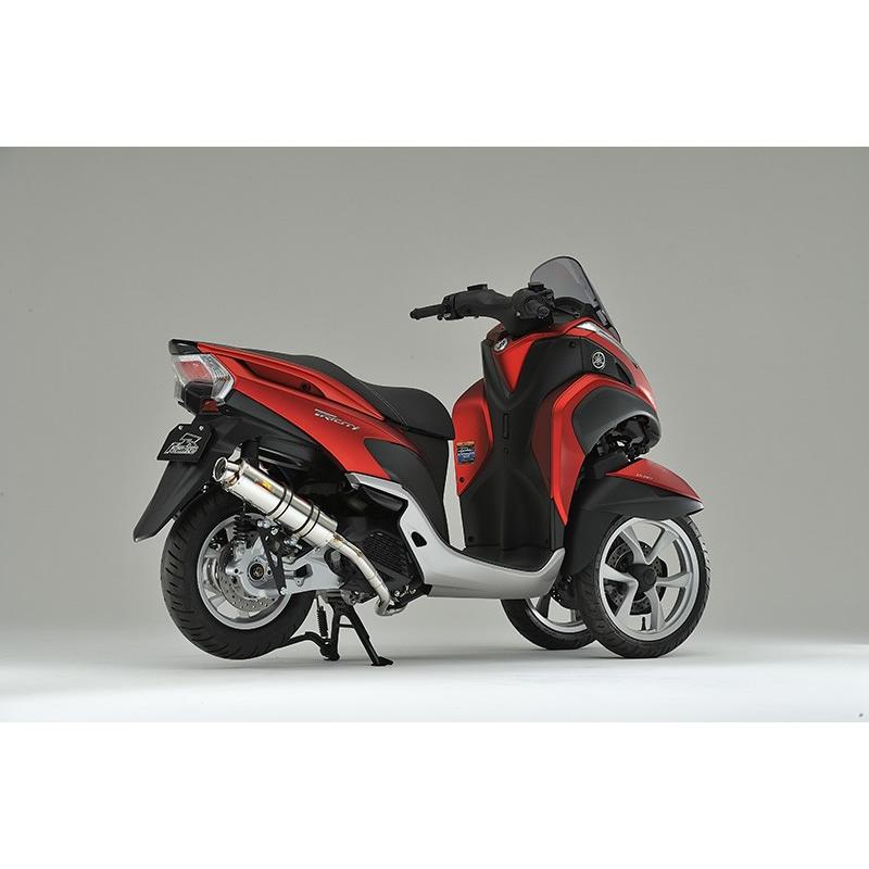 トリシティ se82j Realize REALIZE リアライズマフラー トリシティ125 SE82J 22 Racing