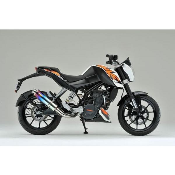 Realize KTM デューク125/200 22Racing Ti マフラー KTM Realize KTM デューク125 デューク200 バイクマフラー 22Racing Ti