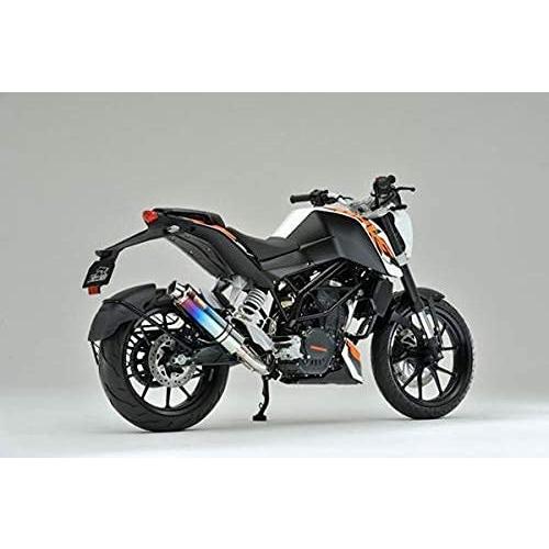 Realize KTM デューク125 デューク200 バイクマフラー 22Racing Ti