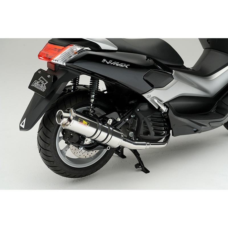 Realize NMAX125 NMAX155 バイクマフラー EBJ-SE86J 2BJ-SED6J 2BK-SG50J 22Racing ステンレス バイク用品 バイクパーツ カスタム パーツ リアライズ ヤマハ｜luvias｜03