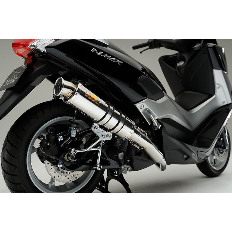 Realize NMAX125 NMAX155 バイクマフラー EBJ-SE86J 2BJ-SED6J 2BK-SG50J イグジスト ステンレス マフラー バイク用品 カスタム パーツ リアライズ ヤマハ｜luvias｜04