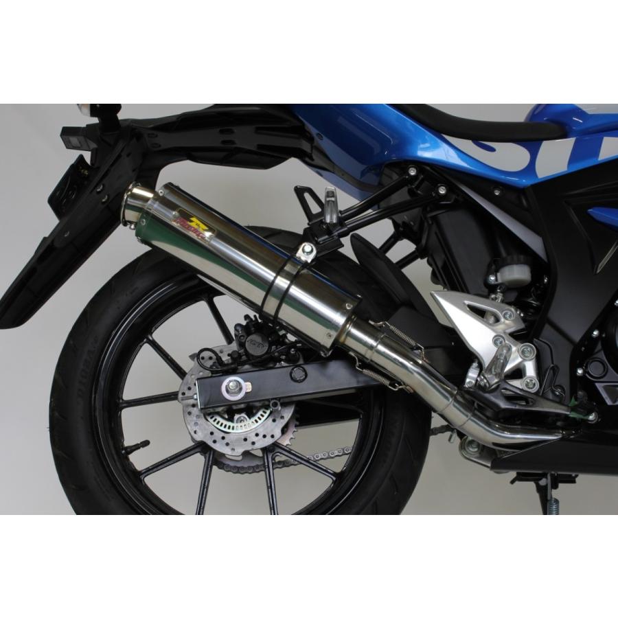 Realize GSX-R125 バイクマフラー 2BJ-DL33B 2018年〜2021年モデル対応 22Racing ステンレス バイク